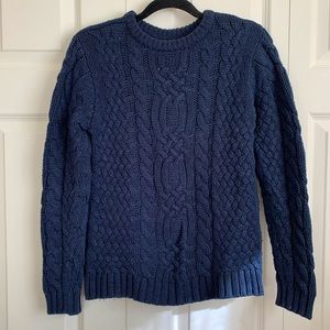 Chunky Cable Knit Sweater